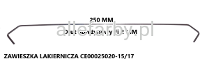 Zawieszki Z Drutu Sprężynowego, Haki Lakiernicze CE00025020-15/17 - 500 szt.