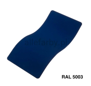 RAL 5003 Farba Proszkowa Poliestrowo-Epoksydowa Kolor Niebieski Szafirowy Drobna Struktura Mat EP/F4/U/P8954/H-485 Minimum 20 kg ( Farba do produkcji)
