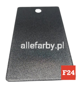 RAL 9005 Farba Proszkowa Poliestrowa Kolor Czarny Metalik Gładki Połysk P/S1/U/1095/H-656 Minimum 20 kg