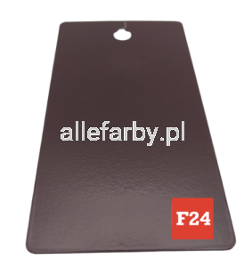 RAL 8018 Farba Proszkowa Poliestrowa Kolor Brązowy Drobna Struktura Półpołysk P/F2/U/2739/H-653 Minimum 1 kg