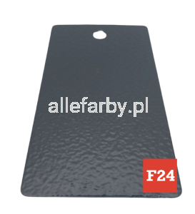 RAL 7024 Farba Proszkowa Poliestrowa Kolor Szaro-Grafitowy Gruba Struktura Półpołysk P/T/U/1583/H-641 Minimum 1 kg