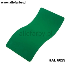 RAL 6029 Farba Proszkowa Poliestrowa Kolor Zielony Miętowy Gładki Mat P/S4/U/6029/G-074 Minimum 20 kg