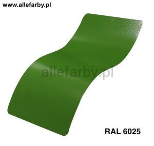 RAL 6025 Farba Proszkowa Poliestrowa Kolor Zieleń Paproci Mat P/S4/U/6025/7-259 Minimum 20 kg