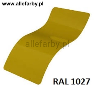 RAL 1027 Farba Proszkowa Poliestrowa Kolor Oliwkowy Połysk P/S1/U/1027/7-111 Minimum 20 kg