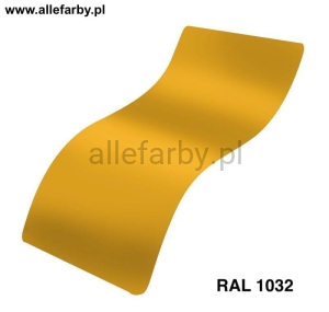 RAL 1032 Farba Proszkowa Poliestrowa Kolor Żółty Ciemna Cytryna Mat P/S4/U/1032/7-226 Minimum 20 kg