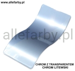 Farba Proszkowa Poliuretan Chrom Litewski PU/S1/C/CHROM/7-308 Gładki Połysk  Minimum 15 kg