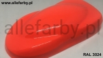 RAL 3024 Farba Proszkowa Epoksydowo - Poliestrowa Kolor Neonowy Czerwony Świetlisty Gładki Połysk FF87AC3024109GLX Minimum 1 kg