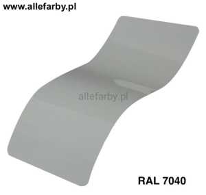 RAL 7040 Farba Proszkowa Poliestrowa Kolor Szary Popielaty Gruba Struktura P/T2/U/353/8-147 