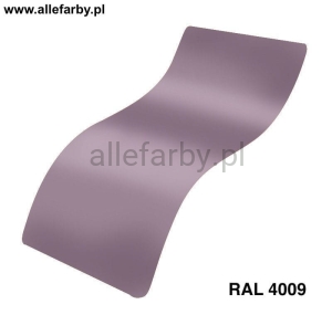 RAL 4009 Farba Proszkowa Poliestrowa Przemysłowa Fioletowy Pastelowy Gładki Półpołysk P/S2/U/1897/8-258 Minimum 20 kg