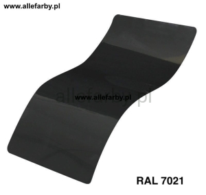 RAL 7021 Farba Proszkowa Poliestrowa Kolor Szaro-Czarny Mat P/S4/U/7021/6-509 Minimum 20 kg