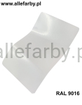 RAL 9016 Farba Proszkowa Poliestrowa Kolor Biały Gruba Struktura P/T2/U/352/8-179 Minimum 10 kg