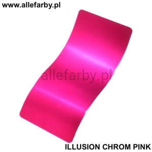 Fanta Chrom Farba Proszkowa Poliestrowa ILLUSION CHROM PINK zestaw ( 2kg. farby )