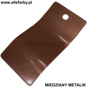 Farba Proszkowa Poliestrowa Kolor Miedziany Metalik Wysoki Połysk P/S0/U/1746/8-128 Minimum 20 kg