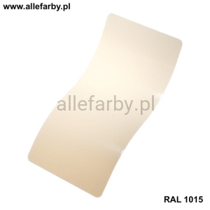RAL 1015 Farba Proszkowa Poliestrowa Kolor Kremowo-Beżowy Gładki Połysk P/S1/U/1015/7-360 Minimum 20 kg