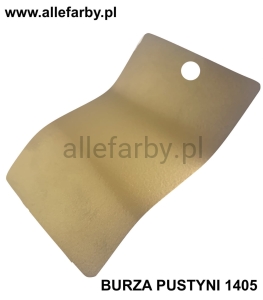 RAL 1405 Farba Proszkowa Epoksydowo - Poliestrowa Kolor Złoty Burza Pustyni Gładki Połysk FF87X+1405109GLX Minimum 1 kg