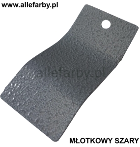 Efekt Młotkowy Farba Proszkowa Poliestrowa Kolor Szary Metaliczny P/H3/U/505/8-123 Minimum 1 kg
