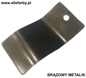 Farba Proszkowa Poliestrowa Kolor Brązowo-Złoty Metalik Połysk P/S1/C/1014/8-132 Minimum 1 kg