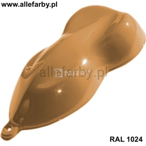 RAL 1024 Farba Proszkowa Poliestrowa Kolor Beżowy Ciemny Połysk P/S1/U/1024/7-110 Minimum 20 kg