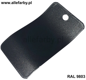 RAL 9803 Farba Proszkowa Poliestrowa Kolor Czarny Metalik Drobna Struktura PE54XC9803180STX Minimum 1 kg