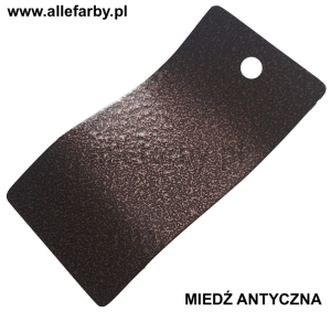 Farba Proszkowa Antyczna Miedź Poliestrowa, Gruba Struktura P/A3/C/1164/8-105 Minimum 1 kg