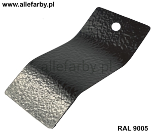 Farba Proszkowa Poliestrowa Kolor Czarny Gruba Struktura P/T3/U/159/8-109 Minimum 1 kg