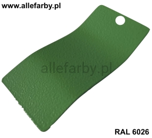 RAL 6025 Farba Proszkowa Poliestrowa Kolor Zieleń Paproci Gruba Struktura P/T2/U/1501/8-144 Minimum 20 kg