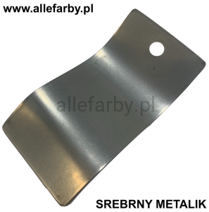 Farba Proszkowa Poliestrowo-Epoksydowa Kolor Srebrno-Szary Metalik Gładki Wysoki Połysk EP/S0/U/1455/8-115 Minimum 1 kg