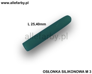 Osłonka M 3 do Malowania Proszkowego do 315 ºC, Dł. 25,40 mm - op. 100szt.