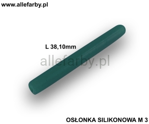  Osłonka M 3 do Malowania Proszkowego do 315 ºC, Dł. 38,10 mm - op. 500szt.