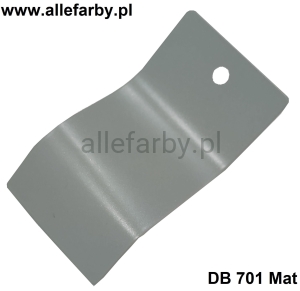 Farba Proszkowa Poliestrowa Kolor DB 701 Szary Metaliczny Gładki Mat P/S4/U/1786/8-390 Minimum 20 kg