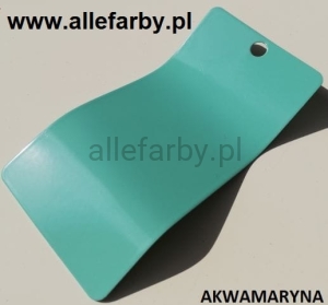 Farba Proszkowa Poliestrowa Akwamaryna Połysk P/S1/U/P5554/8-395 Minimum 20 kg