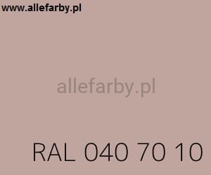 RAL 040 70 10 Farba Proszkowa Poliestrowa Gładki Połysk P/S1/U/P6177/8-507 Minimum 20 kg