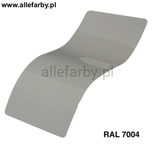RAL 7004 Farba Proszkowa Poliestrowa Kolor Szary Gładki Połysk P/S1/U/7004/7-418 Minimum 20 kg