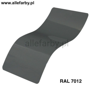 RAL 7012 Farba Proszkowa Poliestrowa Kolor Szary Bazaltowy Gładki Połysk P/S1/U/7012/7-420 Minimum 20 kg