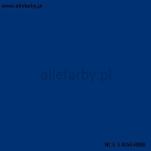 NCS S 4550-R80B Farba Proszkowa Poliestrowa Gładki Połysk P/S1/U/NCS4550/8-500 Minimum 20kg