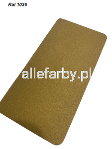 RAL 1036 Złoto Perłowe Farba Proszkowa Poliestrowo-Epoksydowa Drobna Struktura Mat EP/F4/U/2089/H-111 Minimum 20 kg ( Farba do produkcji )