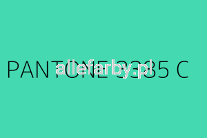 Pantone 3262 U Farba Proszkowa Poliestrowa Gładki Mat P/S4/U/3016/H-169 Minimum 20 kg ( Farba do produkcji )
