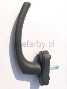 RAL 7021 Farba Proszkowa Poliestrowa Kolor Szaro-Czarny Półmat P/S3/U/7021/2-276 Minimum 1 kg