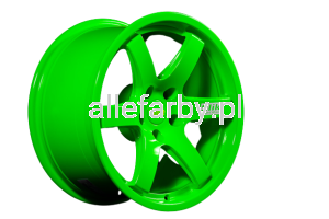 RAL 6038 Farba Proszkowa Epoksydowo - Poliestrowa Kolor Neonowy Zielony Świetlisty Gładki Połysk EP/S1/U/6038/B-160 Minimum 1 kg