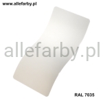RAL 7035 Farba Proszkowa Epoksydowo - Poliestrowa Kolor Szary Jasny Gładki Połysk EP/S1/U/7035/2-161 Minimum 1 kg