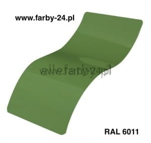 RAL 6011 Farba Proszkowa Poliestrowa Kolor Zielony Groszkowy Gruba Struktura P/T2/U/2395/8-583 Minimum 20 kg ( Farba do produkcji )