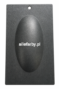 GRAFIT METALIK Farba Proszkowa Poliestrowa Kolor Grafitowy Metalik Gładki Mat P/S4/C/7656/A-004
