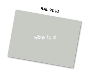 RAL 9018 Farba Proszkowa Poliestrowa Kolor Popielaty Gładki Mat P/S3/U/9018/B-427
