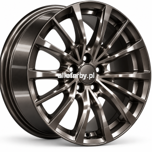 ILLUSION BLACK METALIK Candy Silver Farba Proszkowa Poliestrowa - 1 zestaw