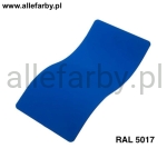 RAL 5017 Farba Proszkowa Poliestrowa Kolor Niebieski Morski Gładki Połysk PE58AT5017189GLX Minimum 1 kg