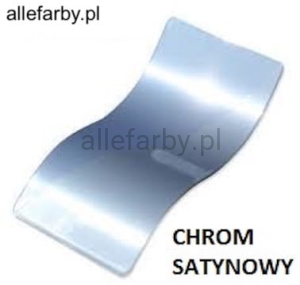 Chrom 10 Farba Proszkowa Epoksydowo - Poliestrowa Gładka Satyna EP/S2/C/CHROM10/2-350 Minimum 1 kg